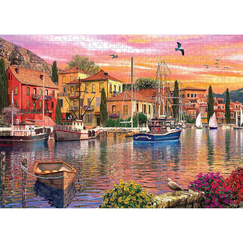 Coucher de Soleil sur la Riviera