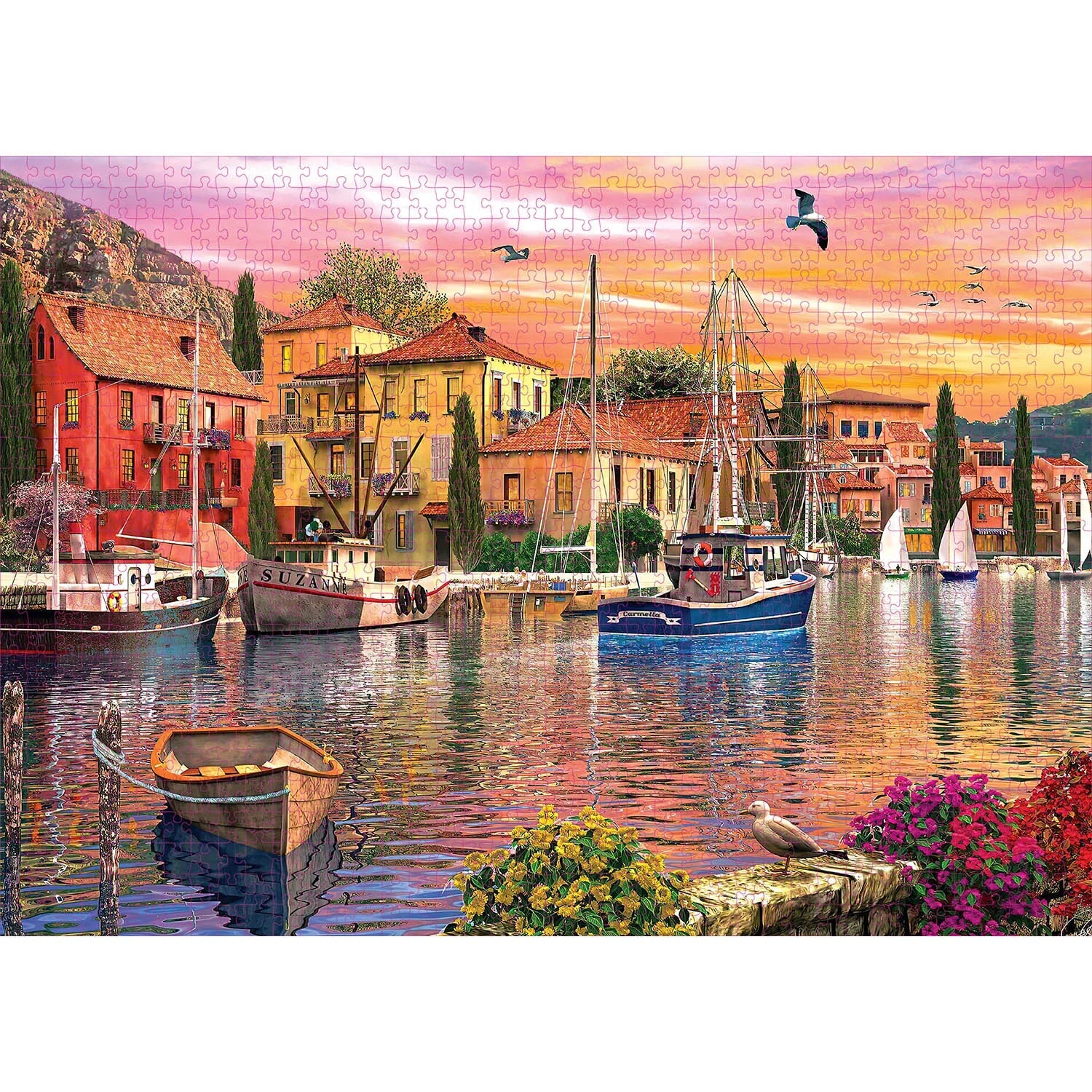Coucher de Soleil sur la Riviera